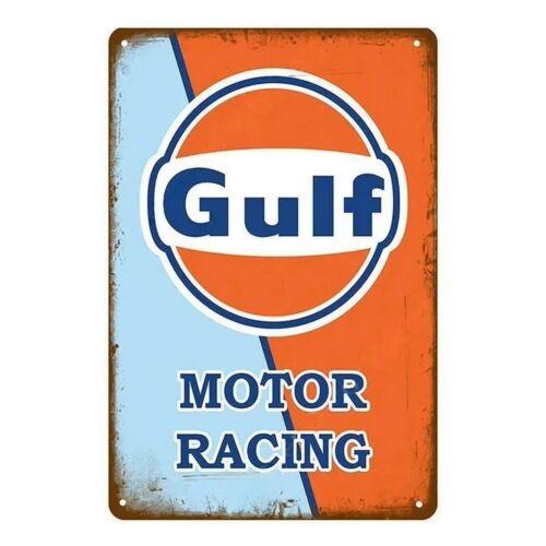 Gulf Vintage Motor Racing Tin Sign Retro Automotive Wall Art DecorAluminum 20x30cm(7.8x11.8inch)
Gulf Vintage Motor Racing Tin Sign Retro Automotive Wall Art DecorAluminum 20x30cm(7.8x11.8inch)