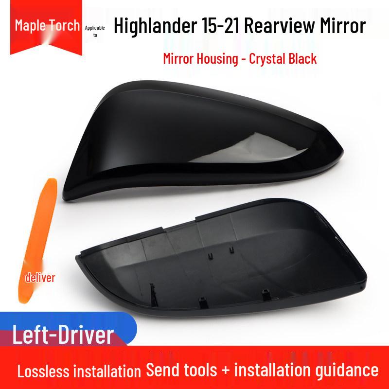 Compatible Rearview Mirror Housing & Turn Signal for Toyota Highlander 2015-2021 - Left & Right Lens Accessories
Compatible Rearview Mirror Housing & Turn Signal for Toyota Highlander 2015-2021 - Left & Right Lens Accessories