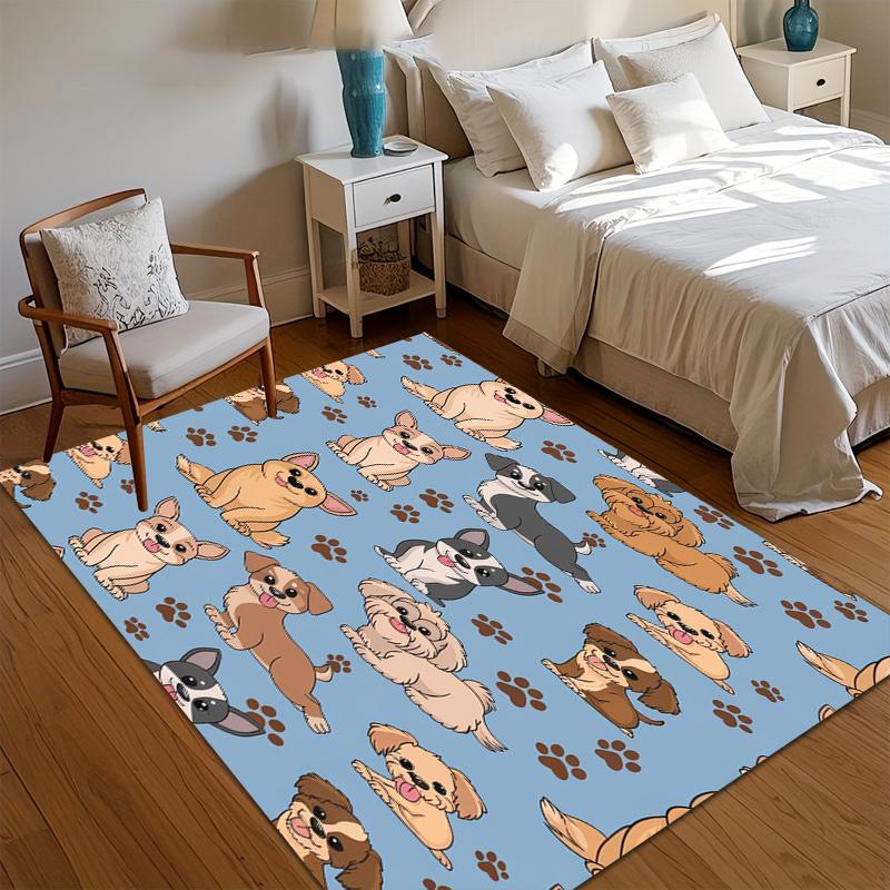 Light Blue Carpet Cartoon Dog Breed Entry Door Mat Non-Slip Area Rug Carpets for Living Room Decor Soft Rugs for Bedroom Gift 40x60CM
Light Blue Carpet Cartoon Dog Breed Entry Door Mat Non-Slip Area Rug Carpets for Living Room Decor Soft Rugs for Bedroom Gift 40x60CM