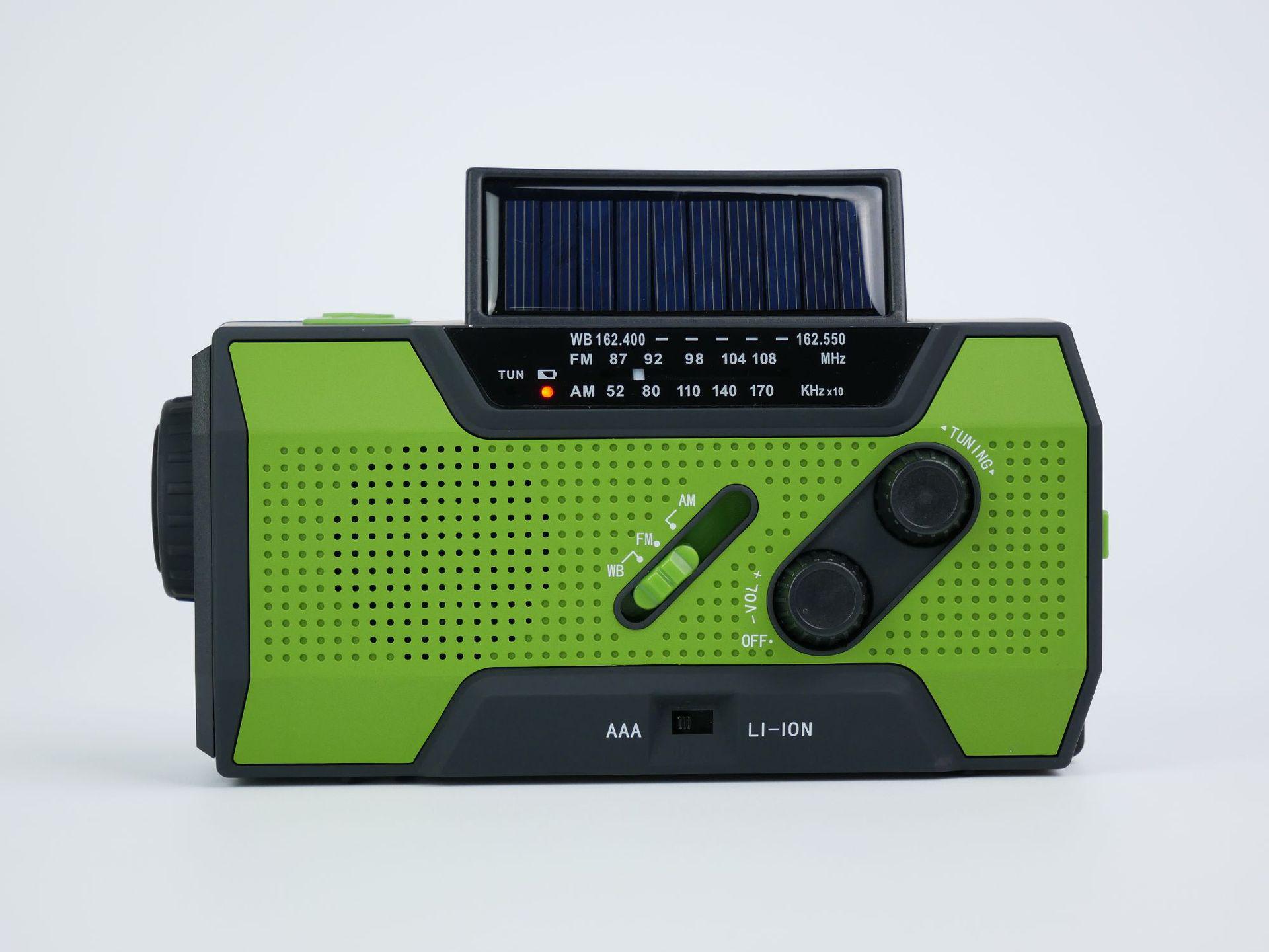 Solar Hand-Cranked Multi-Function Emergency Radio for Outdoor Use Europe Version зелений
Solar Hand-Cranked Multi-Function Emergency Radio for Outdoor Use Europe Version зелений