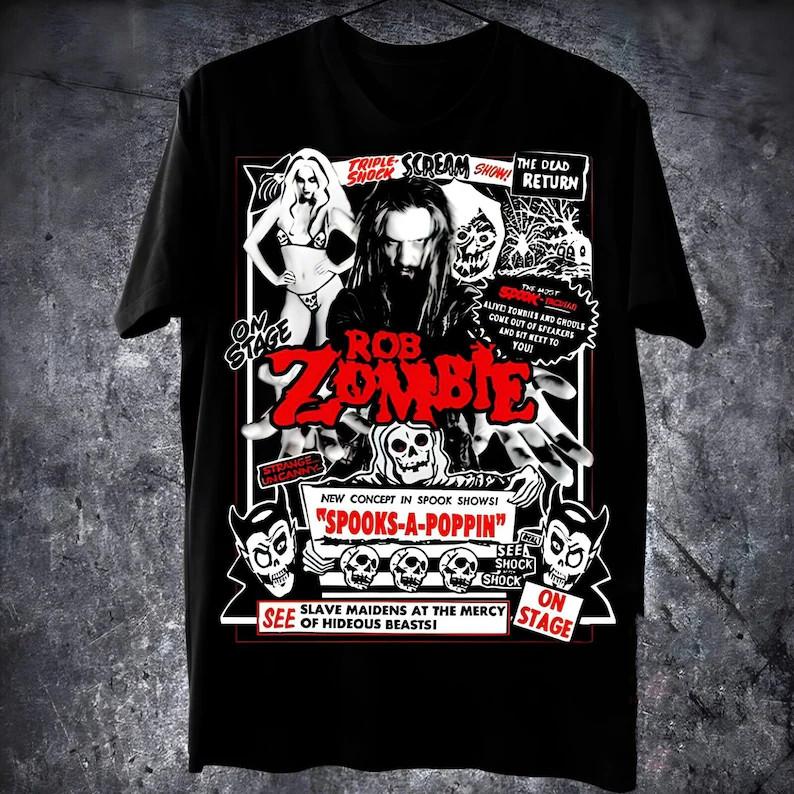Rob Zombie Music Tour 2023 Unisex Full Size S-5XL Unisex T-Shirt XXXXL
Rob Zombie Music Tour 2023 Unisex Full Size S-5XL Unisex T-Shirt XXXXL