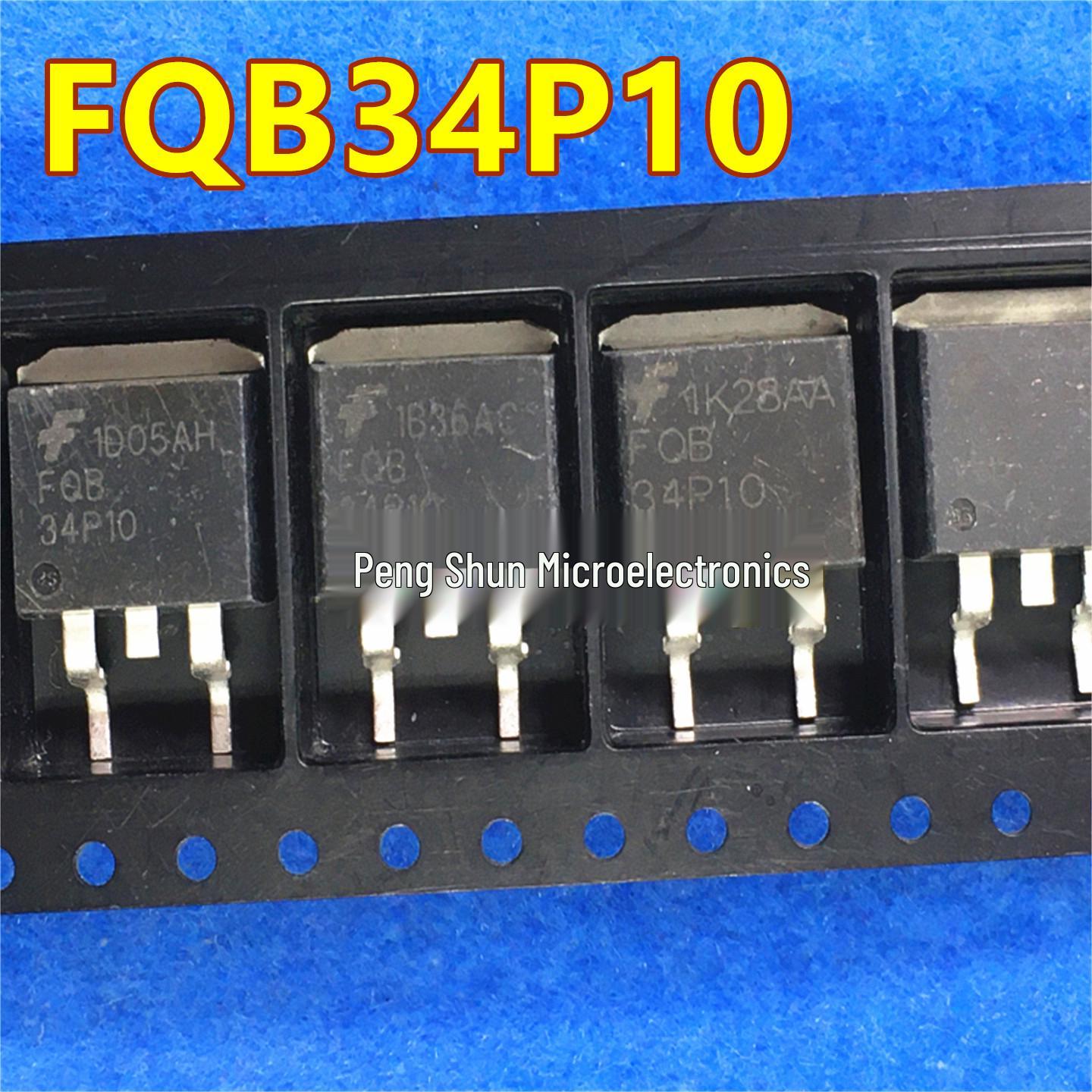Revised Name: FQB34P10 P-Channel 100V 34A Field Effect Transistor, TO-263 Package
Revised Name: FQB34P10 P-Channel 100V 34A Field Effect Transistor, TO-263 Package
