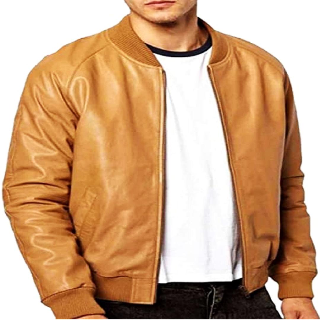 NOORA Men s Real Leather Bomber Jacket ST091 XXXL дубильна кора
NOORA Men s Real Leather Bomber Jacket ST091 XXXL дубильна кора