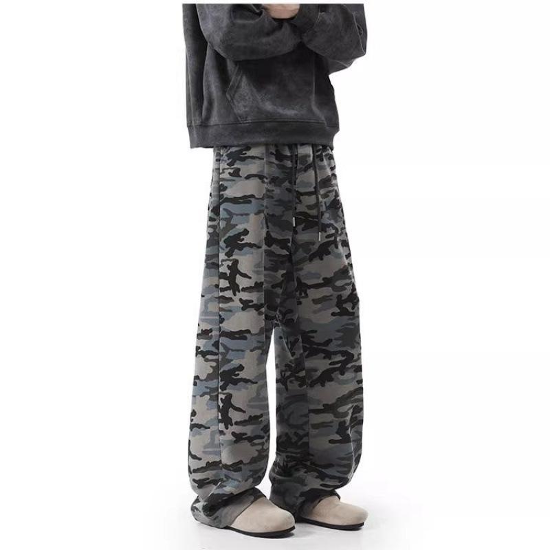 Unisex American Retro Camo Sweatpants: High-Waist, Curved-Leg, Autumn Trend Double Extra Large
Unisex American Retro Camo Sweatpants: High-Waist, Curved-Leg, Autumn Trend Double Extra Large