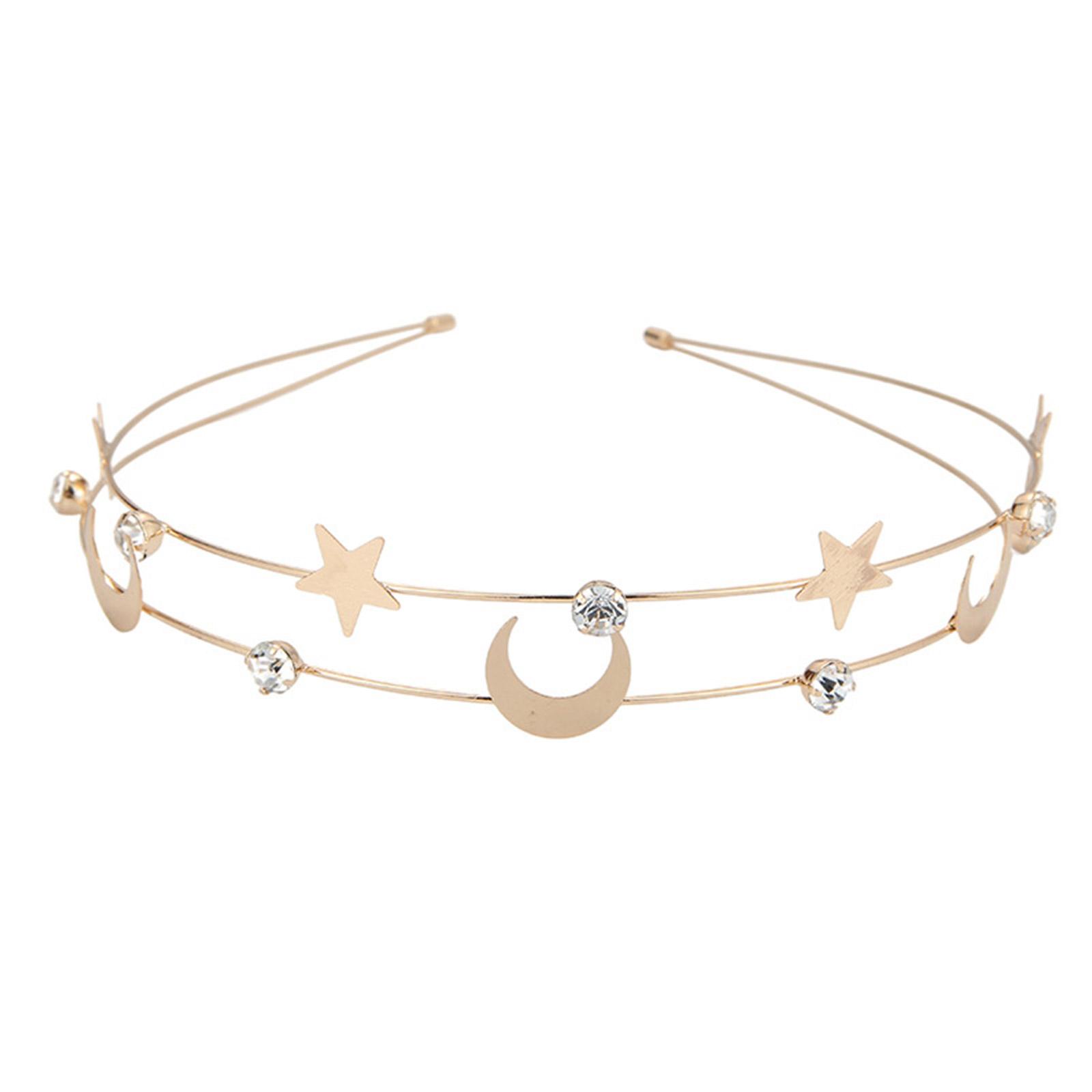 Alloy Rhinestone Headbands Butterfly Moon Star Multi Layered Sparkle Headbands for Women Bling Headband for Wedding
Alloy Rhinestone Headbands Butterfly Moon Star Multi Layered Sparkle Headbands for Women Bling Headband for Wedding