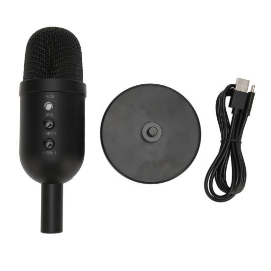 MU2000 USB Microphone 360 Degrees Rotatable Condenser Microphone with DSP Sound Processing System for PS5 PC
MU2000 USB Microphone 360 Degrees Rotatable Condenser Microphone with DSP Sound Processing System for PS5 PC