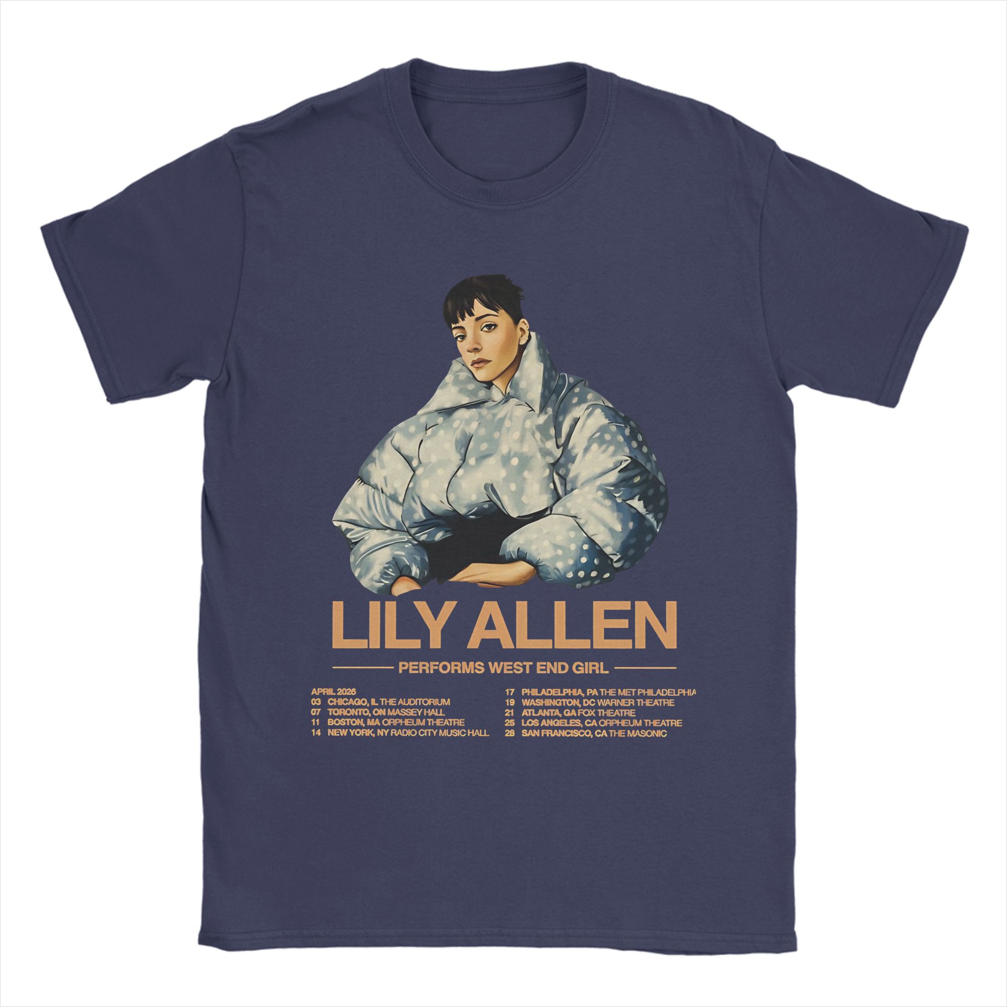 Hipster Lily Allen West End Girl Tour 2026 TShirts for Unisex Round Neck Pure T Shirts Short Sleeve Tee Shirt Plus Size Clothes 4XL
Hipster Lily Allen West End Girl Tour 2026 TShirts for Unisex Round Neck Pure T Shirts Short Sleeve Tee Shirt Plus Size Clothes 4XL