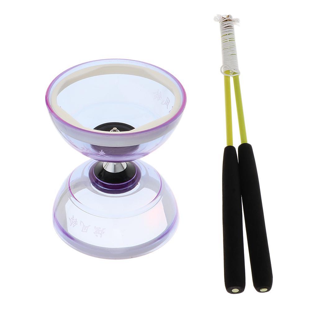 Игрушки для жонглирования Diabolo с тройным подшипником с ручными палочками и веревками
Игрушки для жонглирования Diabolo с тройным подшипником с ручными палочками и веревками