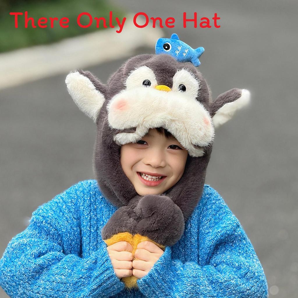 Penguin Baby Hat With Moving Ears Warm Plush Winter Kids Headgear For Children
Penguin Baby Hat With Moving Ears Warm Plush Winter Kids Headgear For Children