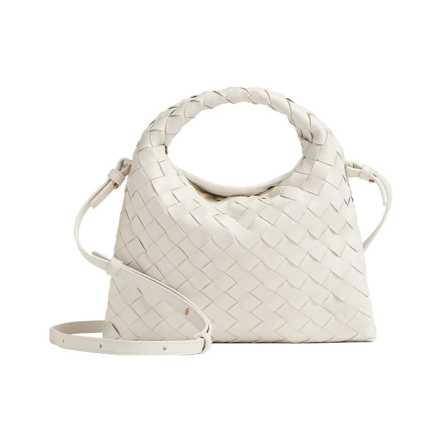 Bottega Veneta Mini Hop Shoulder Bag White/Medium Brass Women Shoulder_bags 777586-V3IV1-9156 Basic Set (Bag+Dust Bag)
Bottega Veneta Mini Hop Shoulder Bag White/Medium Brass Women Shoulder_bags 777586-V3IV1-9156 Basic Set (Bag+Dust Bag)