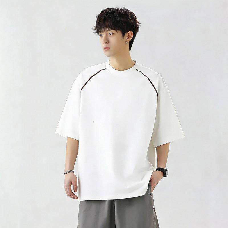 Men Raglan Sleeve Contrast Stitch T Shirt Short Sleeve Crew Neck Oversized Casual Top for Men M белый
Men Raglan Sleeve Contrast Stitch T Shirt Short Sleeve Crew Neck Oversized Casual Top for Men M белый