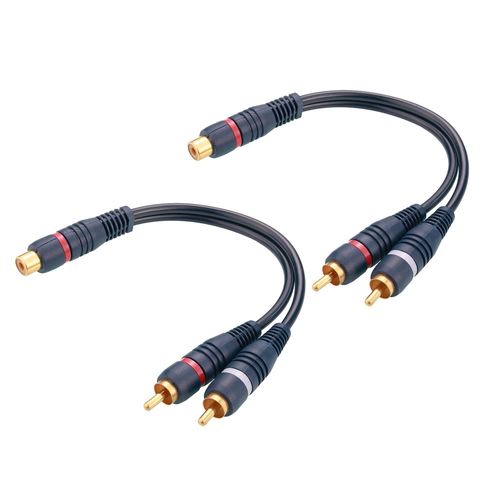 EIGHTNOO RCA Cable 2 Red 1 RCA Female to 2 RCA Video Audio Stereo Audio RCA Speaker Amplifier Splitter, Cables, 21.5cm, & White, Male, Y-Type, Cable,
EIGHTNOO RCA Cable 2 Red 1 RCA Female to 2 RCA Video Audio Stereo Audio RCA Speaker Amplifier Splitter, Cables, 21.5cm, & White, Male, Y-Type, Cable,