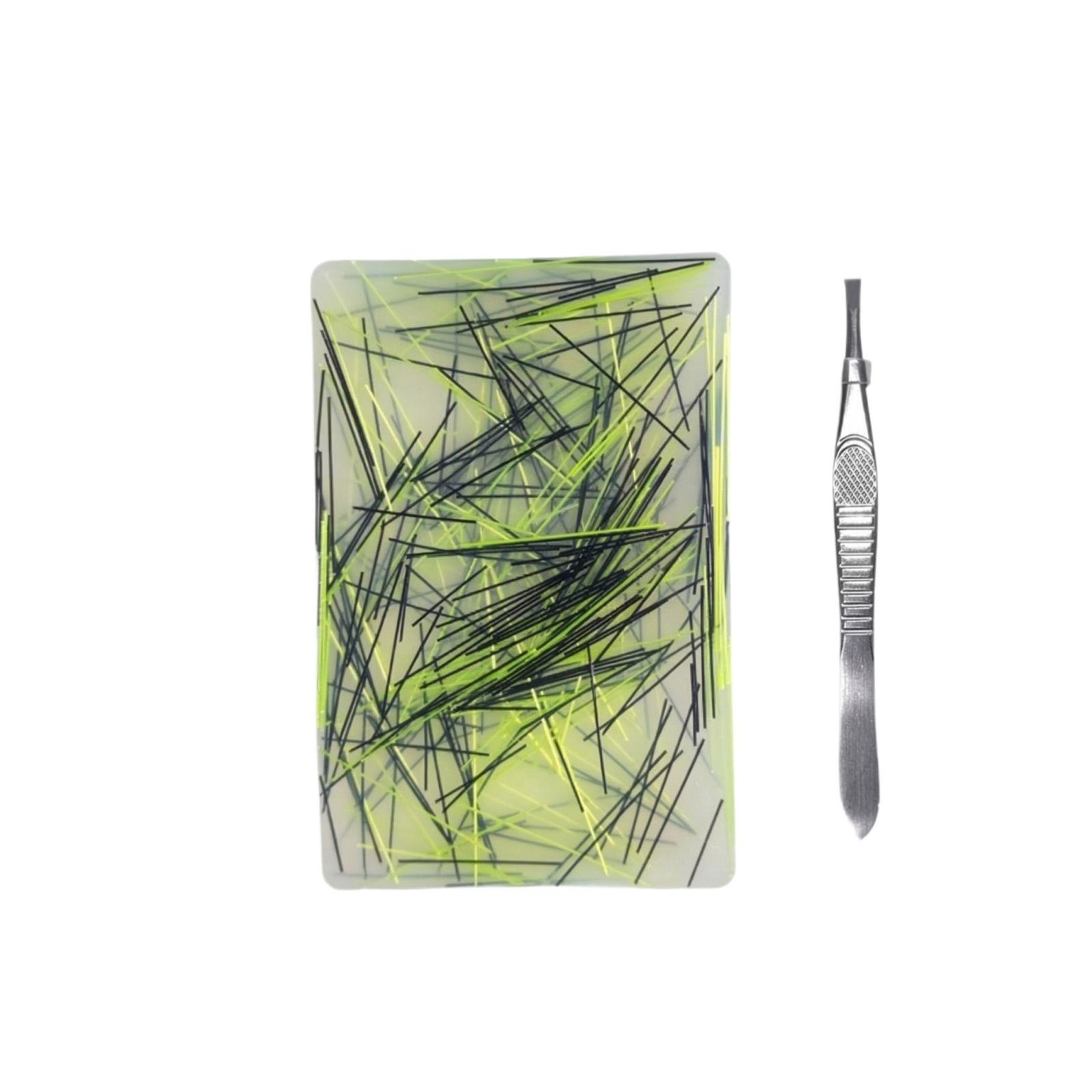 Hair Pulling Pad With Tweezers | Suitable For With Anxiety, ADHD, Trichotillomania | Silicone, Mixed Colors One Size
Hair Pulling Pad With Tweezers | Suitable For With Anxiety, ADHD, Trichotillomania | Silicone, Mixed Colors One Size