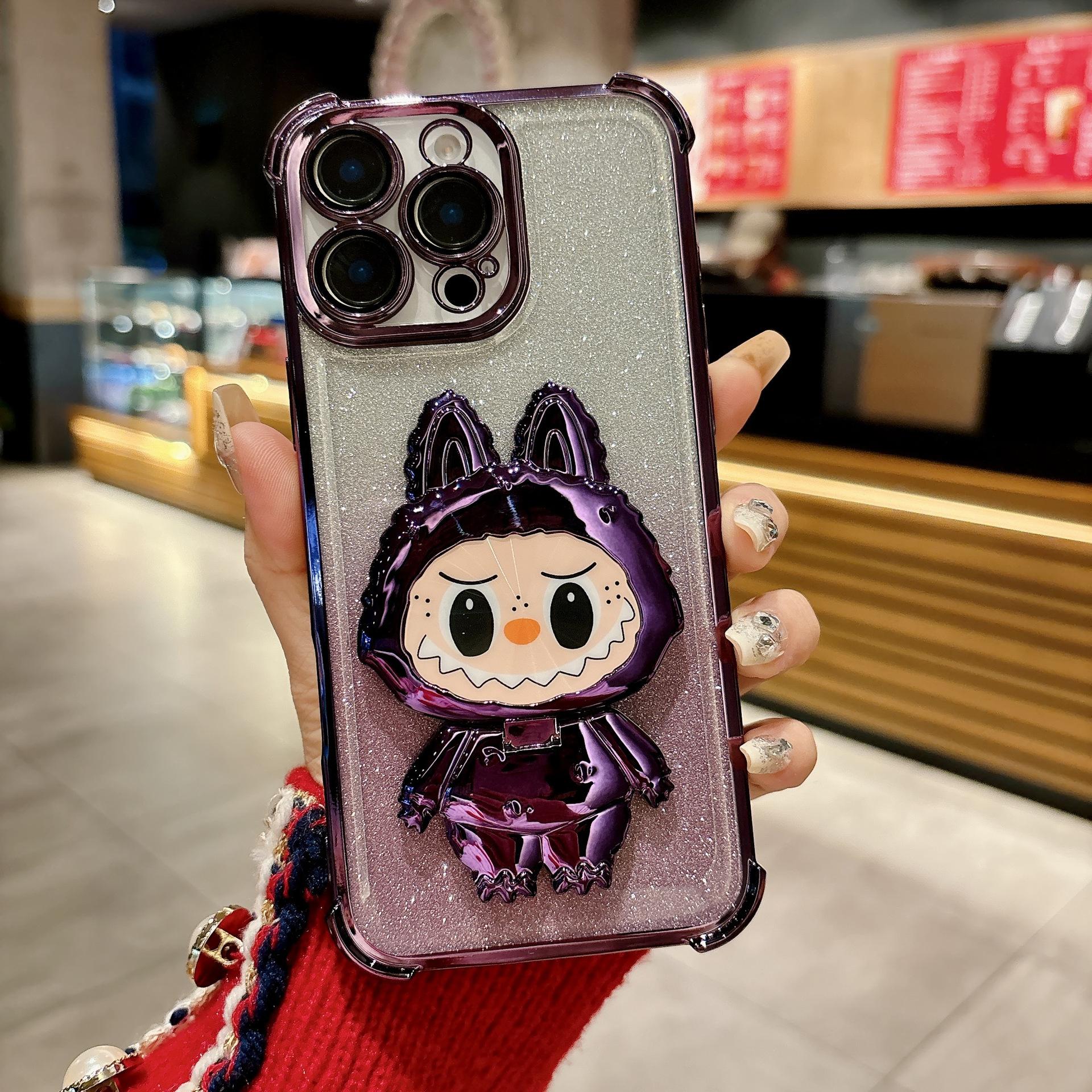 For IPhone 17 PROMAX Phone Case 16 Four Corner Electroplated Airbag Anti Drop Cartoon Stand for Apple 15 Gradient For iPhone6P/6SP
For IPhone 17 PROMAX Phone Case 16 Four Corner Electroplated Airbag Anti Drop Cartoon Stand for Apple 15 Gradient For iPhone6P/6SP