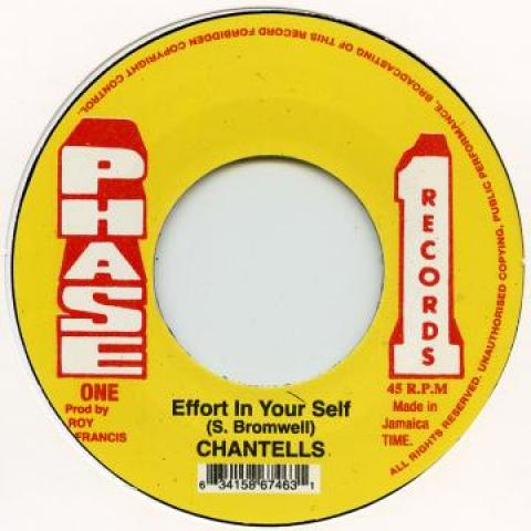 7inch Record CHANTELLS - Effort In Your Self AMM013 Phase One/Amuss 1976 UK Reggae, Ska & Dub
7inch Record CHANTELLS - Effort In Your Self AMM013 Phase One/Amuss 1976 UK Reggae, Ska & Dub