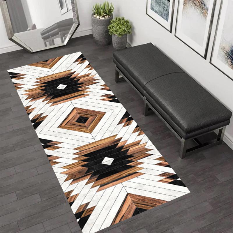 Moroccan Ethnic Style Printed Carpet Abstract Geometric Decorative Door Mat Farmhouse Living Room Bedroom Entrance Carpet 40X120CM
Moroccan Ethnic Style Printed Carpet Abstract Geometric Decorative Door Mat Farmhouse Living Room Bedroom Entrance Carpet 40X120CM
