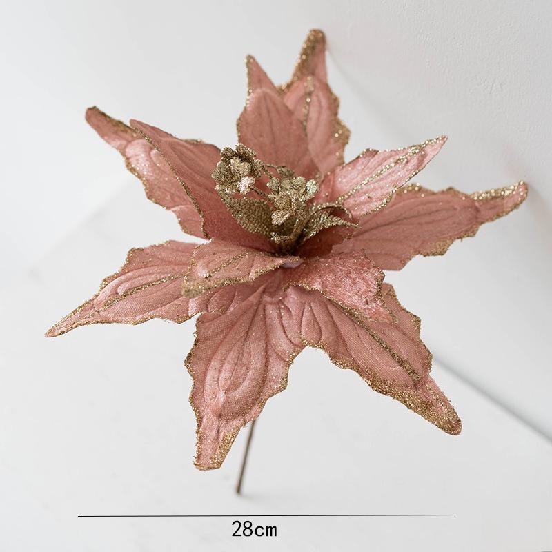 1PC Simulation Christmas Flower 28cm Gold Champagne Christmas Tree Decoration Flower Living Room Decoration Christmas Tree Embellishment розовый
1PC Simulation Christmas Flower 28cm Gold Champagne Christmas Tree Decoration Flower Living Room Decoration Christmas Tree Embellishment розовый