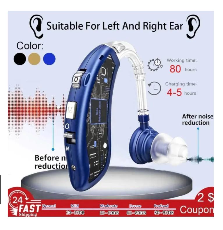 2025 Новый дешевый слуховой аппарат Цифровые заушные слуховые аппараты Регулируемый тон Усилитель звука Портативный Глухой Пожилой цифровой слуховой аппарат
2025 Новый дешевый слуховой аппарат Цифровые заушные слуховые аппараты Регулируемый тон Усилитель звука Портативный Глухой Пожилой цифровой слуховой аппарат