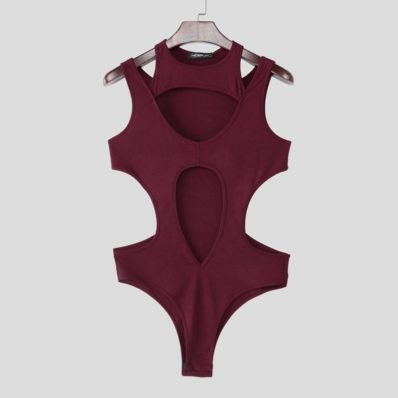 INCERUN Men s Sleeveless Cutout Fitted Jumpsuits Playsuits Underwear M
INCERUN Men s Sleeveless Cutout Fitted Jumpsuits Playsuits Underwear M