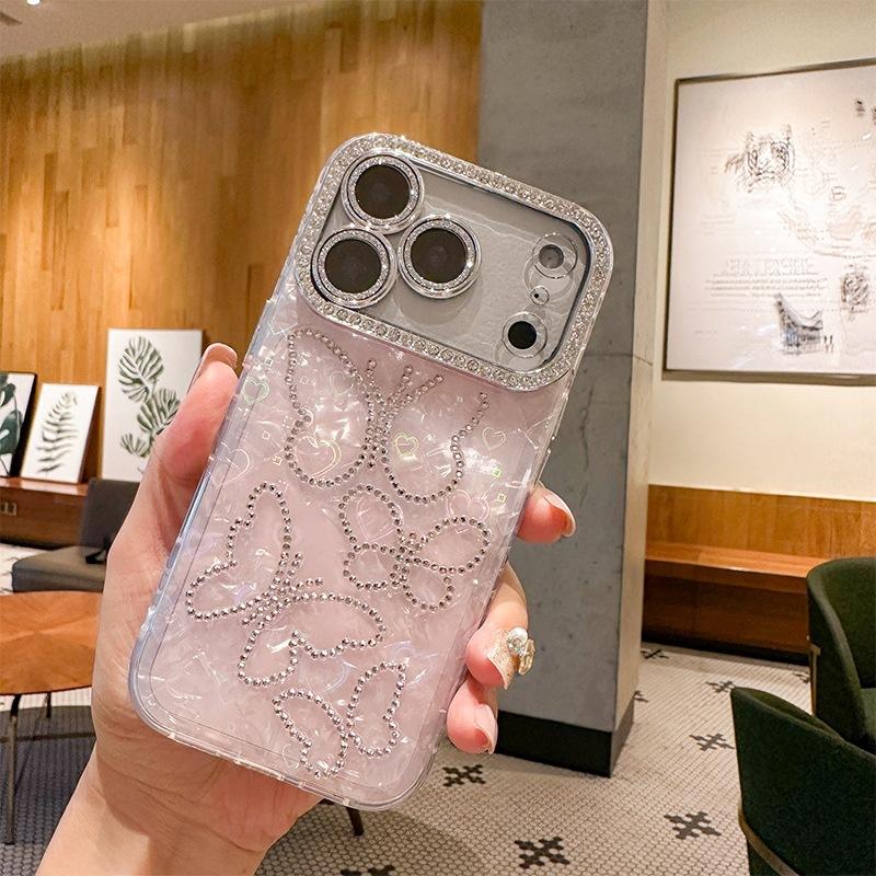 Creative Rhinestone Bow Tie Apple Phone Case For Iphone17Pro Hollow Butterfly High Sense 16 Women S 15 iPhone 17Promax
Creative Rhinestone Bow Tie Apple Phone Case For Iphone17Pro Hollow Butterfly High Sense 16 Women S 15 iPhone 17Promax