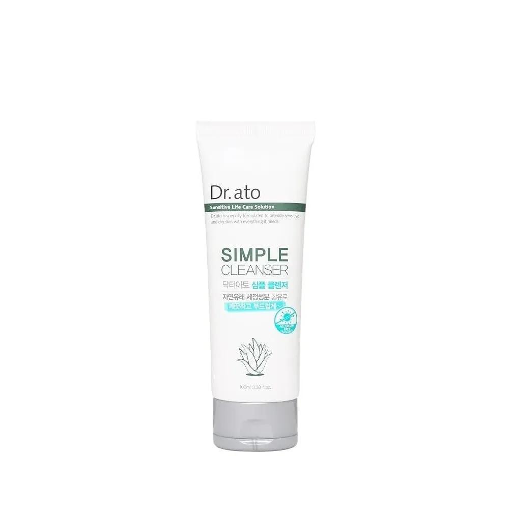 Доктор. Ato Simple Очищающее средство для сухой и чувствительной кожи - Гипоаллергенные ингредиенты растительного происхождения, Увлажняющее и успокаивающее, Корейский уход за кожей 100 мл (3,38 унции)
Доктор. Ato Simple Очищающее средство для сухой и чувствительной кожи - Гипоаллергенные ингредиенты растительного происхождения, Увлажняющее и успокаивающее, Корейский уход за кожей 100 мл (3,38 унции)