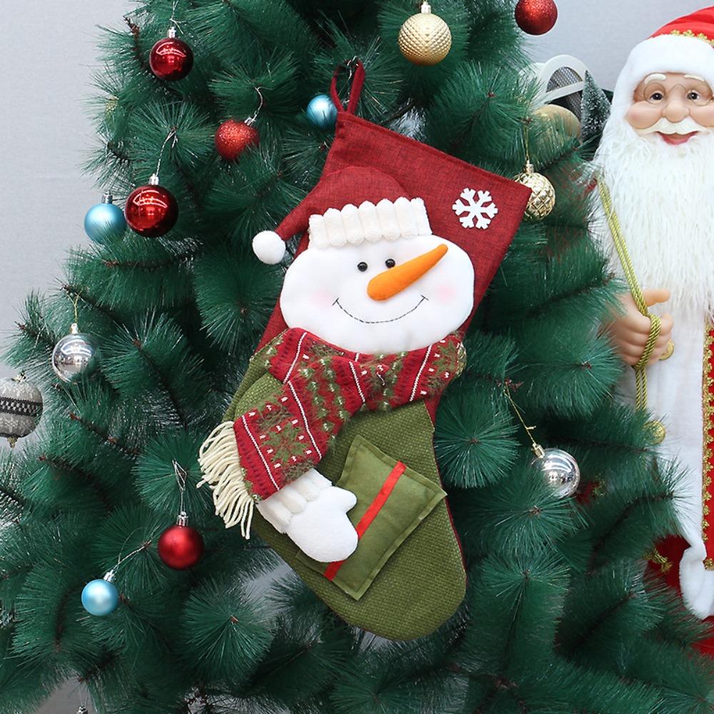 Elaborated Candy Bag Large Capacity Santa Socks Fireplace Decoration Xmas Gift Bags Children style A
Elaborated Candy Bag Large Capacity Santa Socks Fireplace Decoration Xmas Gift Bags Children style A