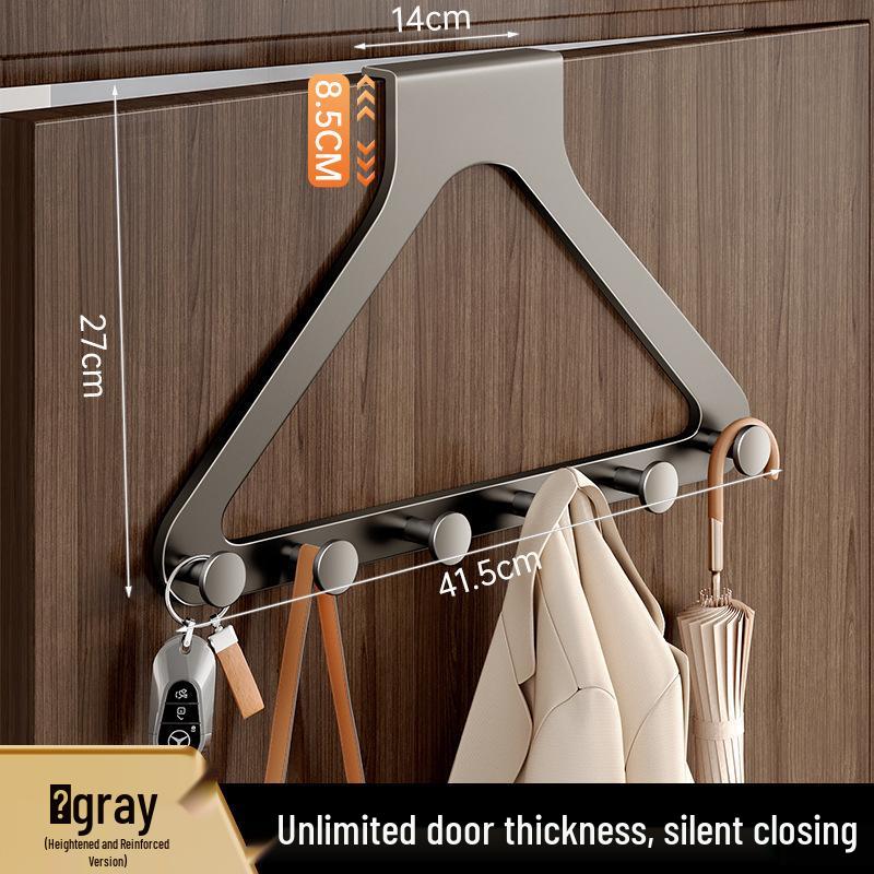 Wall-Mount No-Drill Clothes Hook and Organizer for Entrance, Bedroom, and Bathroom
Wall-Mount No-Drill Clothes Hook and Organizer for Entrance, Bedroom, and Bathroom