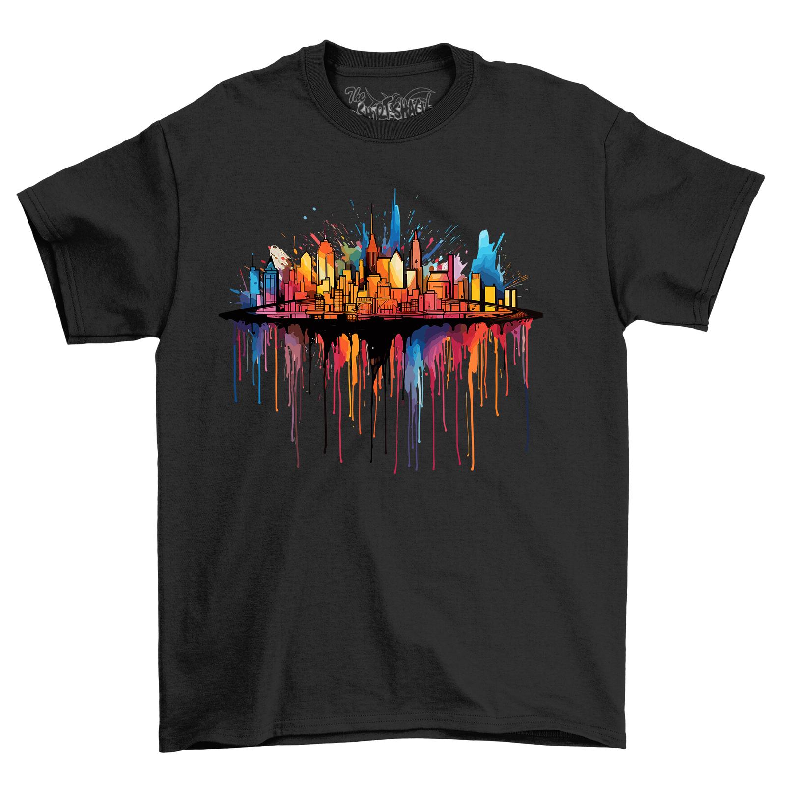 Cityscape Paint Drip Design T-Shirt Mens Womens Tees Top - Funny and Urban! 100% cotton, Funny t-shir 4XL
Cityscape Paint Drip Design T-Shirt Mens Womens Tees Top - Funny and Urban! 100% cotton, Funny t-shir 4XL