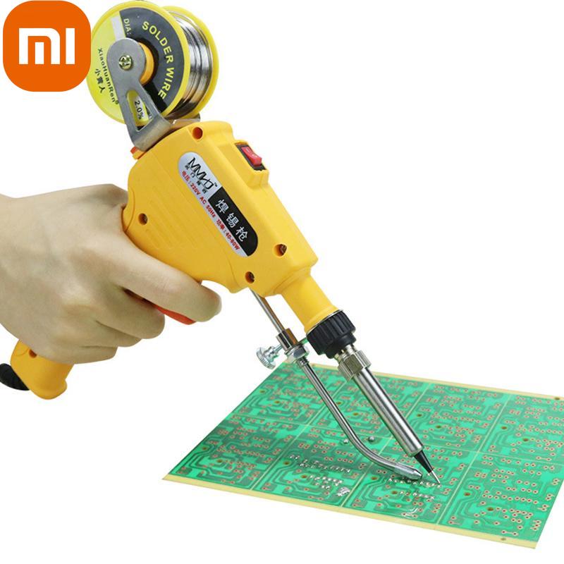Ручной паяльник Xiaomi с внешним нагревом, электрический автоматический паяльный станок, комплект инструментов
Ручной паяльник Xiaomi с внешним нагревом, электрический автоматический паяльный станок, комплект инструментов