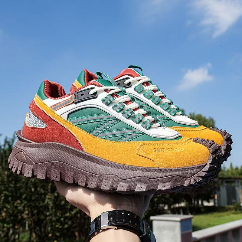 High-end men s shoes fashion versatile mountaineering outdoor casual trendy shoes men s spring Korean version autumn light dad shoes men 44
High-end men s shoes fashion versatile mountaineering outdoor casual trendy shoes men s spring Korean version autumn light dad shoes men 44