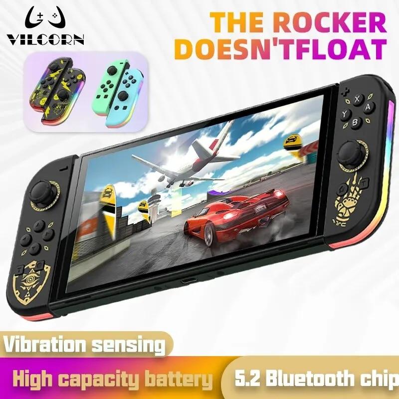 Джойстик-переключатель для Nintendo Switch Oled Lite L/R Joy Controller с двойной вибрацией, геймпад для ПК YUZU
Джойстик-переключатель для Nintendo Switch Oled Lite L/R Joy Controller с двойной вибрацией, геймпад для ПК YUZU