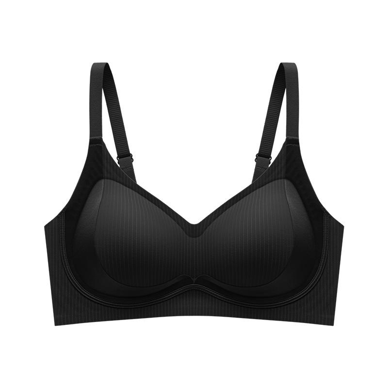 Seamless Bra Women s Cool Underwear Women s Gathering Bra Top Support Anti-sagging No Underwire Bra Push Up Bra S чорний
Seamless Bra Women s Cool Underwear Women s Gathering Bra Top Support Anti-sagging No Underwire Bra Push Up Bra S чорний