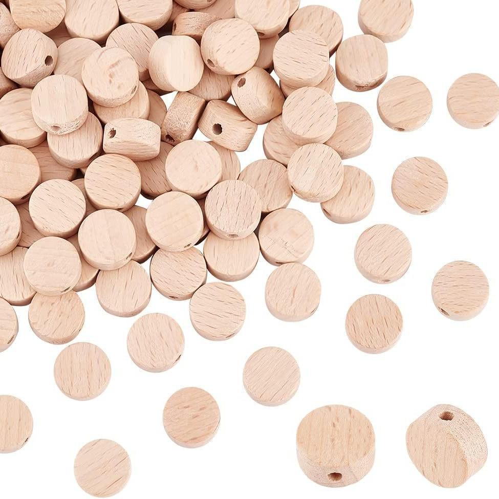 50pcs 15*8MM Wooden Beads Undyed Natural Stripe Round Wood Loose Craft Beads for Bracelets and Jewelry Making
50pcs 15*8MM Wooden Beads Undyed Natural Stripe Round Wood Loose Craft Beads for Bracelets and Jewelry Making