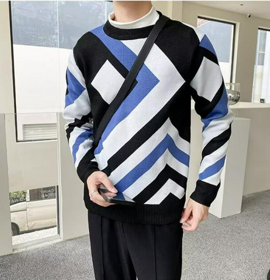 Men s Autumn/Winter Trendy Loose Knit Sweater - Round Neck Pullover XL чорний
Men s Autumn/Winter Trendy Loose Knit Sweater - Round Neck Pullover XL чорний