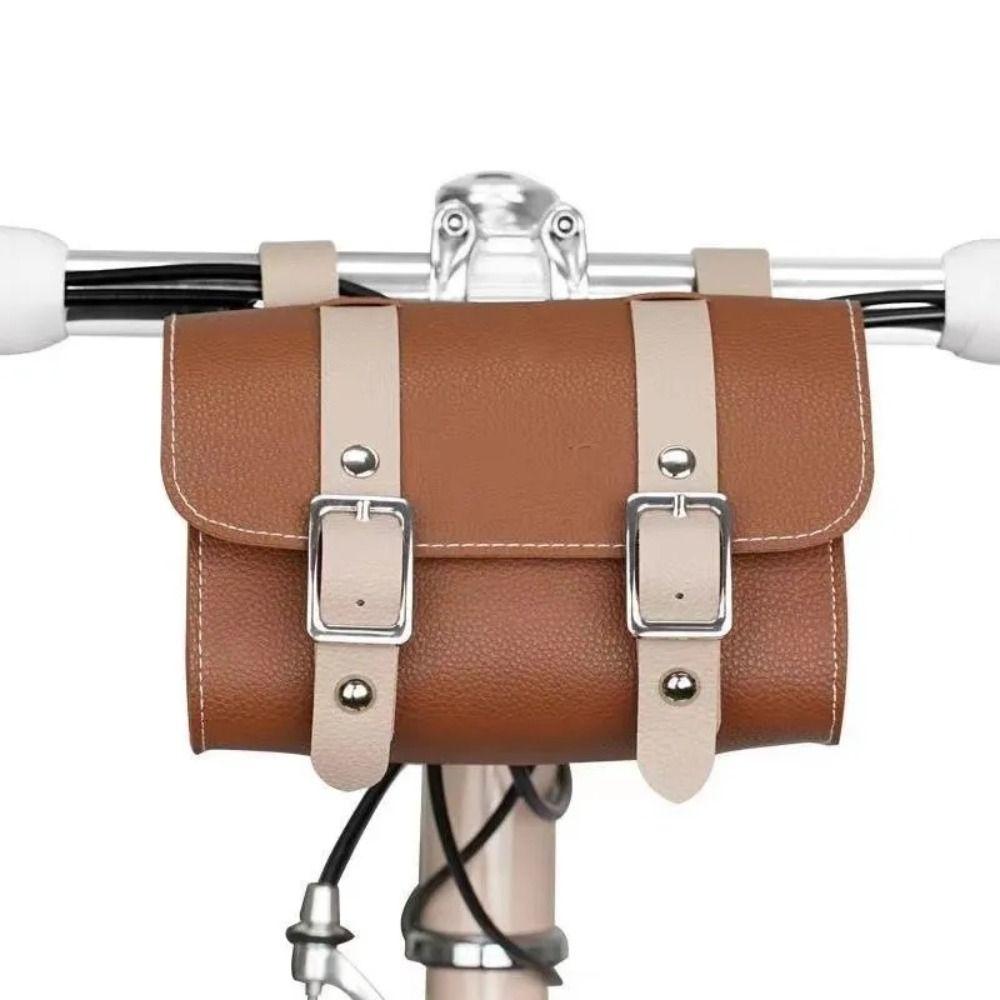 Dual-purpose Bicycle Storage Bag Metro Electric Vehicle Storage Bag Riding Equipment коричневий
Dual-purpose Bicycle Storage Bag Metro Electric Vehicle Storage Bag Riding Equipment коричневий