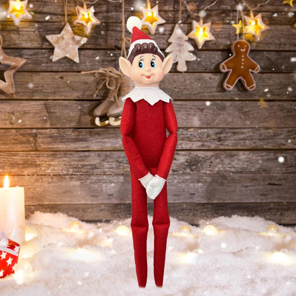 34cm Christmas Elf Doll New Bookshelf Fairy Doll Handmade Funny Monster Plush Toy with Long Leg Christmas Gifts Room Decorations
34cm Christmas Elf Doll New Bookshelf Fairy Doll Handmade Funny Monster Plush Toy with Long Leg Christmas Gifts Room Decorations