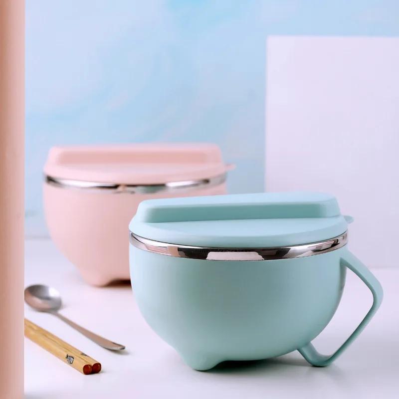 Бытовая миска для лапши быстрого приготовления из нержавеющей стали 304 с крышкой, ланч-бокс, студенческие гаджеты для еды, кухонная посуда, инструменты синий
Бытовая миска для лапши быстрого приготовления из нержавеющей стали 304 с крышкой, ланч-бокс, студенческие гаджеты для еды, кухонная посуда, инструменты синий