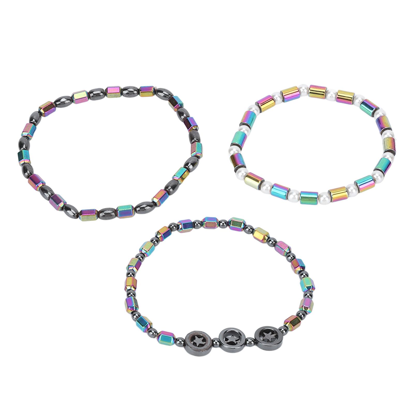 3pcs Hematite Magnetic Anklet Set Relief Pain Anti Swelling Balance Anxiety for Men Women
3pcs Hematite Magnetic Anklet Set Relief Pain Anti Swelling Balance Anxiety for Men Women