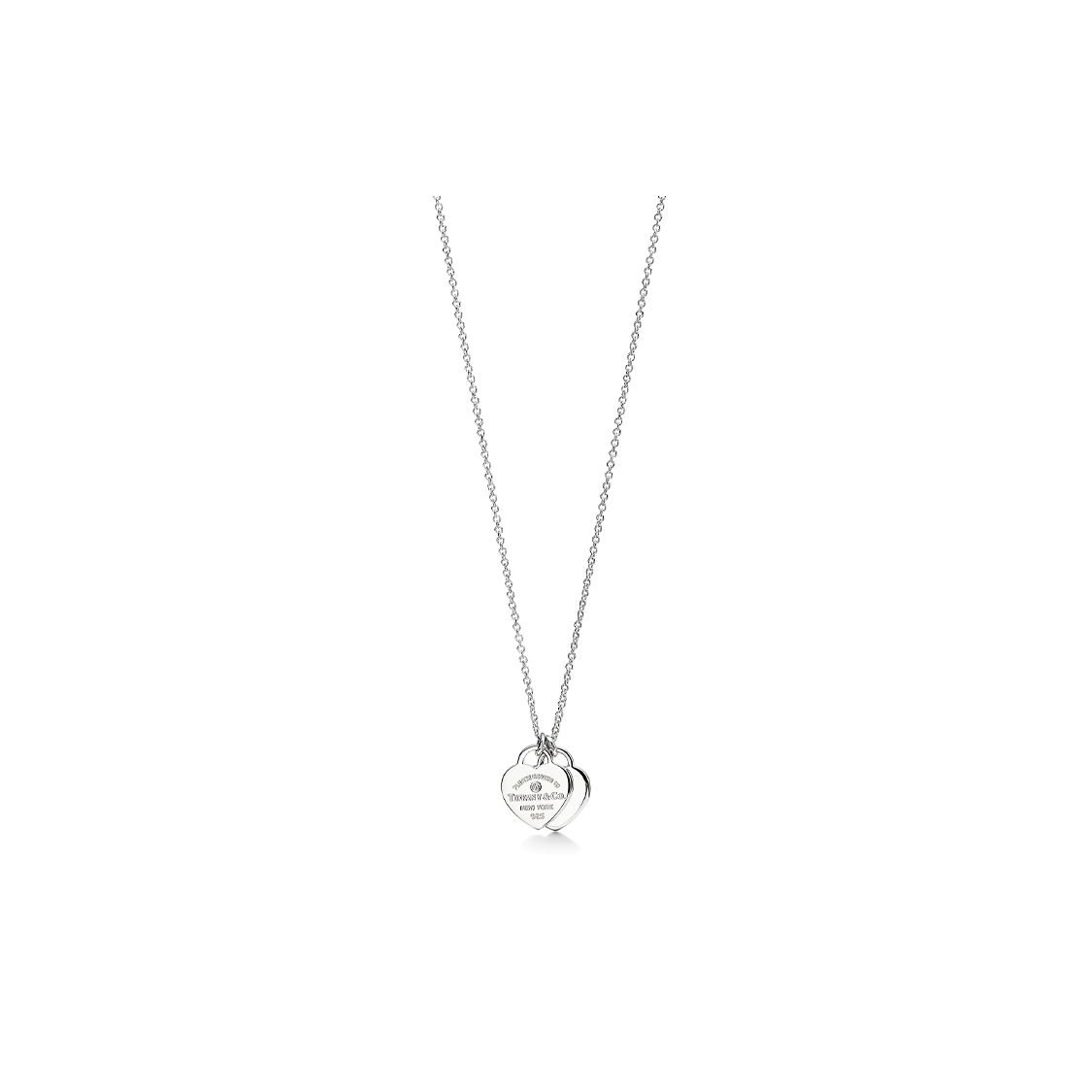 Tiffany & Co. Return To Tiffany™ Heart Tag Mini Diamond Necklace Women necklace Silver 70300044 White,F
Tiffany & Co. Return To Tiffany™ Heart Tag Mini Diamond Necklace Women necklace Silver 70300044 White,F