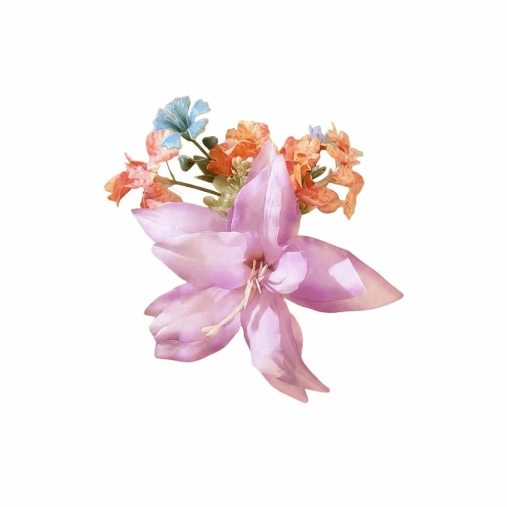 Fairy Flower Hair Stick Simulation Flower Bride Hair Accessories Elegant Thai Hair Fork Beach фіолетовий
Fairy Flower Hair Stick Simulation Flower Bride Hair Accessories Elegant Thai Hair Fork Beach фіолетовий