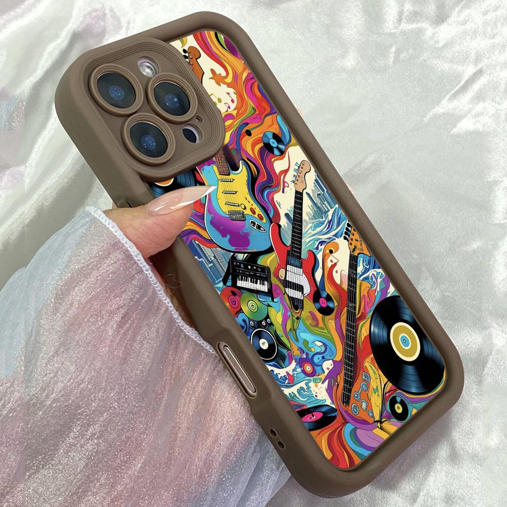 JT183 Colorful Music Instrument Art for iPhone 17 16 15 14 Pro Max Samsung S26 S25 Ultra A17 A16 A07 A56 A25Xiaomi 15T Redmi 15c 14C Soft TPU Case Redmi 15C 4G/5G(171.6) коричневий
JT183 Colorful Music Instrument Art for iPhone 17 16 15 14 Pro Max Samsung S26 S25 Ultra A17 A16 A07 A56 A25Xiaomi 15T Redmi 15c 14C Soft TPU Case Redmi 15C 4G/5G(171.6) коричневий
