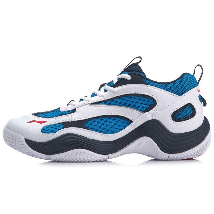 Кроссовки для баскетбола Li Ning Hu Xuan из искусственной кожи, легкие, дышащие, с низким верхом, в стиле ретро, мужские, белые, синие, AGBP015-3
Кроссовки для баскетбола Li Ning Hu Xuan из искусственной кожи, легкие, дышащие, с низким верхом, в стиле ретро, мужские, белые, синие, AGBP015-3