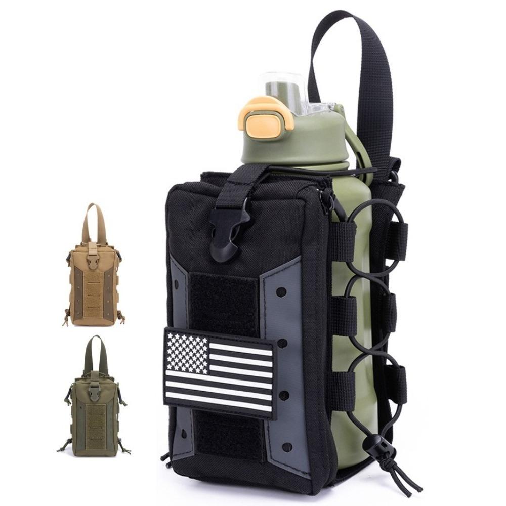 Multifunctional Kettle Carrier Holder Molle Travel Camping Hiking Waist Bag for Outdoor Sports зелений
Multifunctional Kettle Carrier Holder Molle Travel Camping Hiking Waist Bag for Outdoor Sports зелений