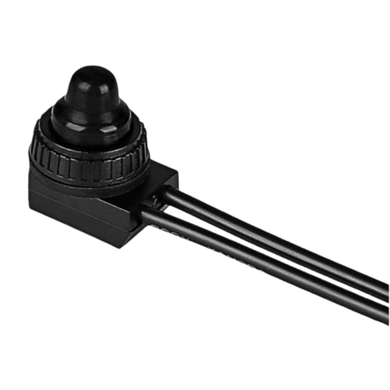 Electrical Waterproof Auto Locking Switches Plastic Housing Dustproof LED Lighting Push Button Switches With Double Line чорний
Electrical Waterproof Auto Locking Switches Plastic Housing Dustproof LED Lighting Push Button Switches With Double Line чорний