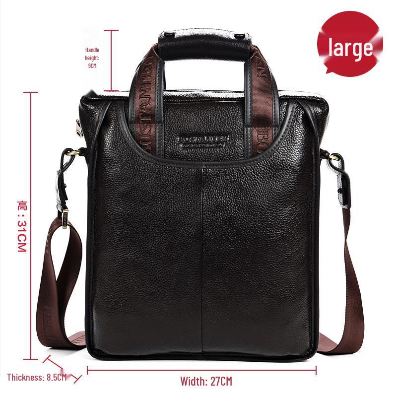 Borsdanton Men s Leather Single Shoulder Briefcase Handbag Crossbody Bag
Borsdanton Men s Leather Single Shoulder Briefcase Handbag Crossbody Bag