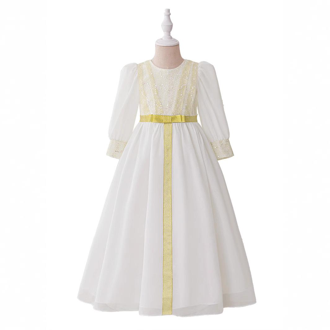 Мусульманское платье Детское вечернее платье Вышитый свободный халат Элегантное платье принцессы 140 белый
Мусульманское платье Детское вечернее платье Вышитый свободный халат Элегантное платье принцессы 140 белый