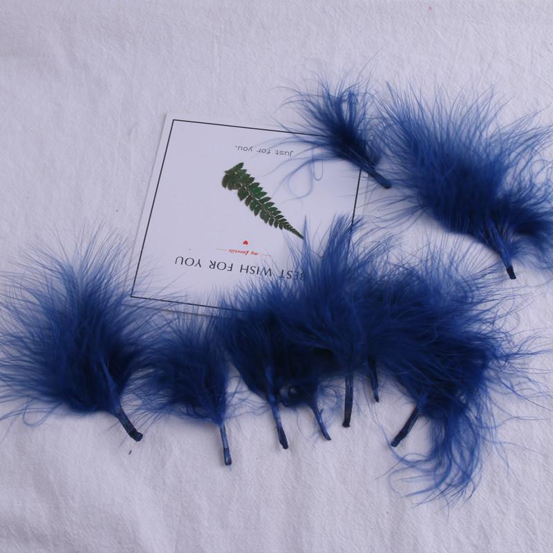 50Pcs Vascular Velvet Turkey Feather Diy Accessories Cat Toy Barbie Crafts Decoration темно-синього кольору
50Pcs Vascular Velvet Turkey Feather Diy Accessories Cat Toy Barbie Crafts Decoration темно-синього кольору