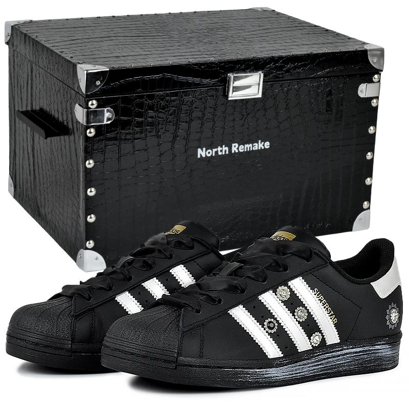 Adidas Originals SUPERSTAR Wear resistant And Lightweight Low top Skateboard Shoes Unisex Black White EG4959(Team96-S-BOX) 38⅔
Adidas Originals SUPERSTAR Wear resistant And Lightweight Low top Skateboard Shoes Unisex Black White EG4959(Team96-S-BOX) 38⅔