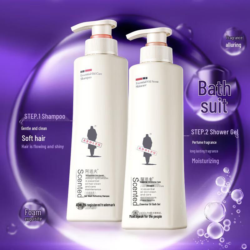 Adolph Anti-Dandruff Essential Oil Hair & Body Care Set
Adolph Anti-Dandruff Essential Oil Hair & Body Care Set