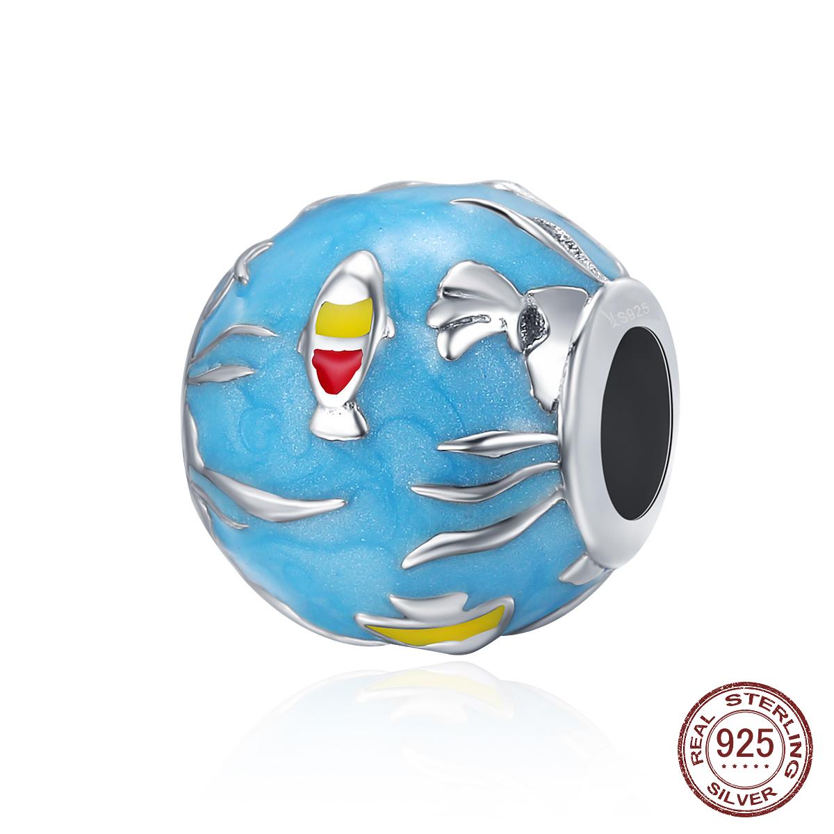 925 Стерлинг Серебряный Подводный мир Рыба Шарм Бисер Fit Браслеты Ожерелья Ювелирные изделия
925 Стерлинг Серебряный Подводный мир Рыба Шарм Бисер Fit Браслеты Ожерелья Ювелирные изделия